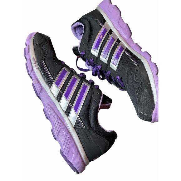 Adidas Women’s Size 10 Black Purple Athletic Running Sneakers Ortholite - Picture 8 of 11